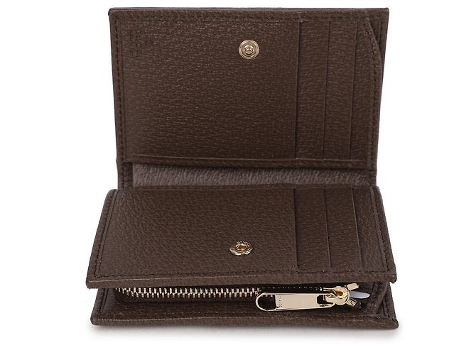 Gucci Kleiner Ophidia Geldbeutel Braun - Ansicht 9
