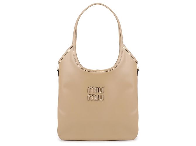 Miu Miu Borsa in pelle Marrone - vista 3