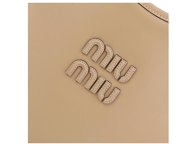 Miu Miu Borsa in pelle Marrone - vista 9