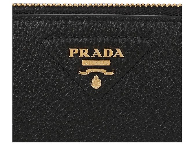 Prada Carteira longa de couro - vista 9
