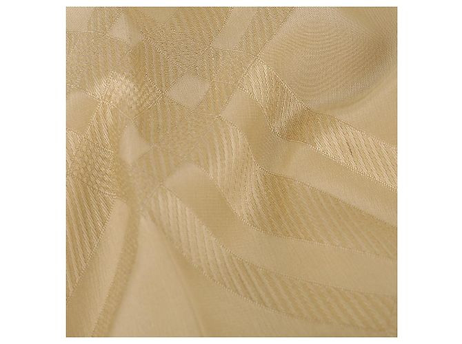 Burberry Check Pattern Pure Silk Scarf - view 6