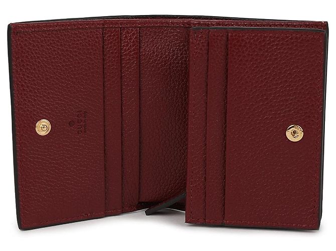 Gucci GG Marmont Mini-Wallet zweifarbig Braun - Ansicht 7