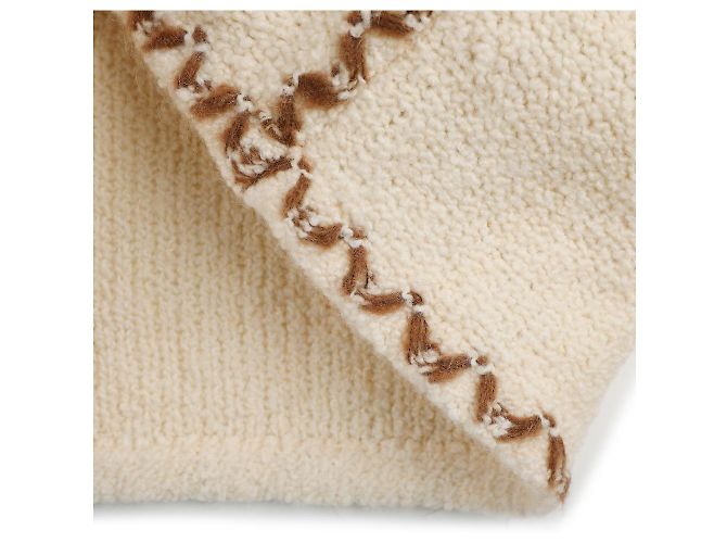 Isabel Marant Merino-Tweed-Cardigan Braun - Ansicht 7