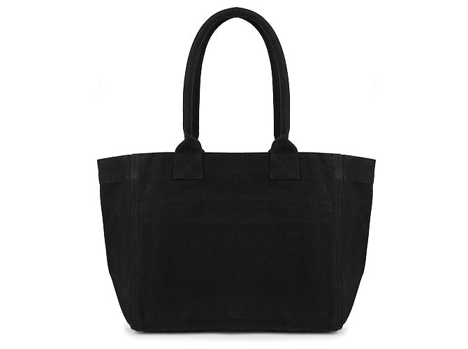 Isabel Marant Sacola Tote de algodão com logo - vista 5