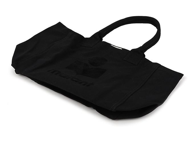 Isabel Marant Sacola Tote de algodão com logo - vista 6