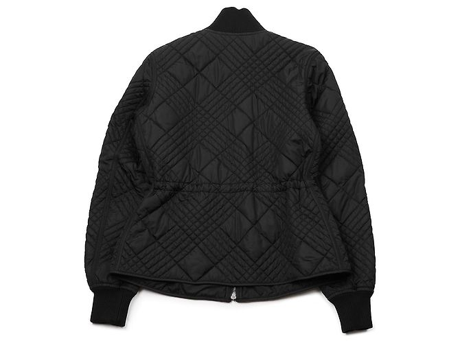 Burberry Wavy-Jacke aus Nylon mit Micro-Check Schwarz - Ansicht 4