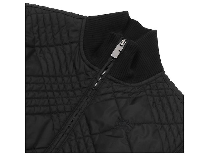Burberry Wavy-Jacke aus Nylon mit Micro-Check Schwarz - Ansicht 6