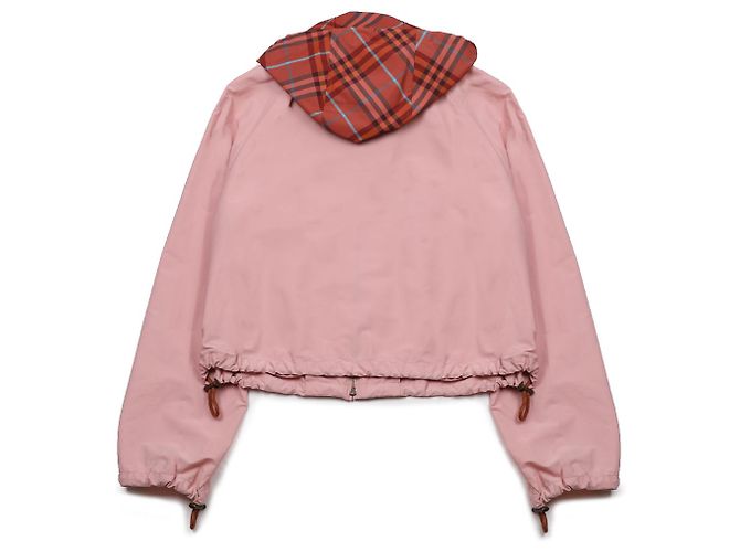 Burberry Giacca corta con cappuccio - vista 4
