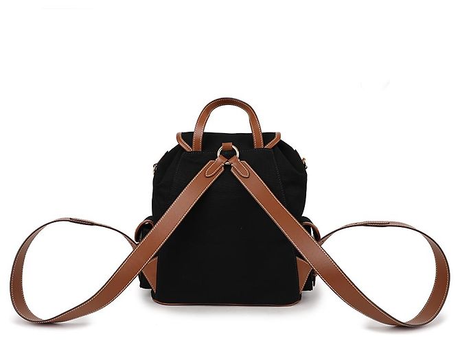 Miu Miu Canvas-Leder-Rucksack - Ansicht 5