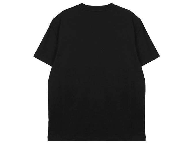 Moncler Logo-T-Shirt aus Baumwolljersey Schwarz - Ansicht 4