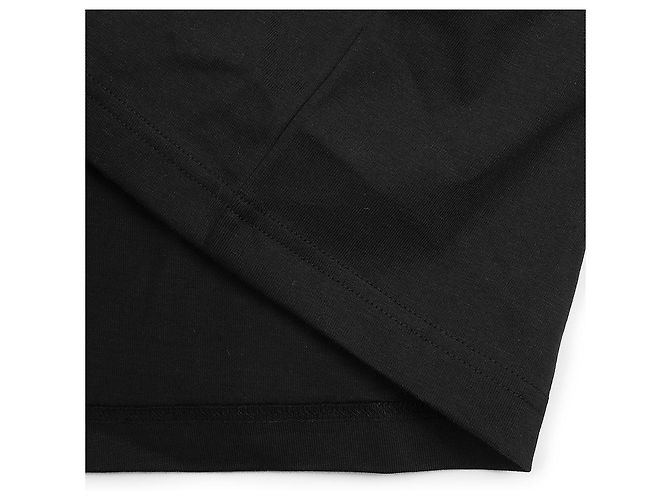 Moncler Logo-T-Shirt aus Baumwolljersey Schwarz - Ansicht 7