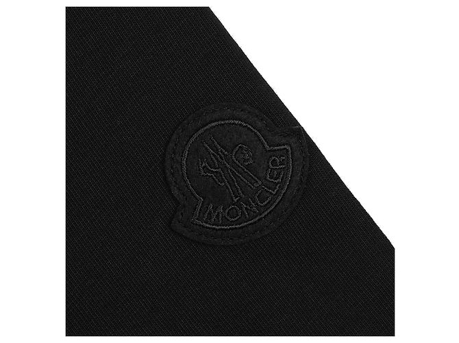Moncler Logo-T-Shirt aus Baumwolljersey Schwarz - Ansicht 8
