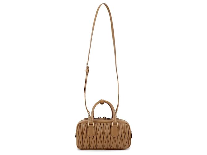 Miu Miu Borsa Tote Marrone - vista 5