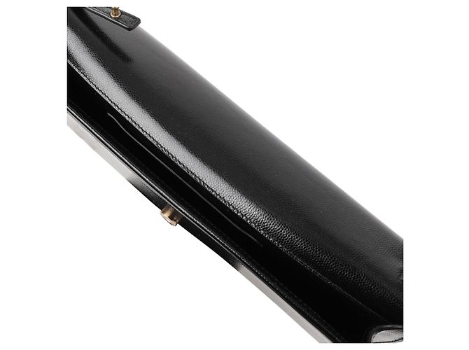 Saint Laurent Clutch Kate in pelle Nero - vista 8