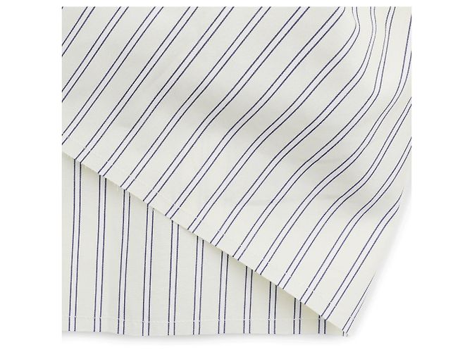 Miu Miu Camicia in popeline a righe Bianco - vista 7