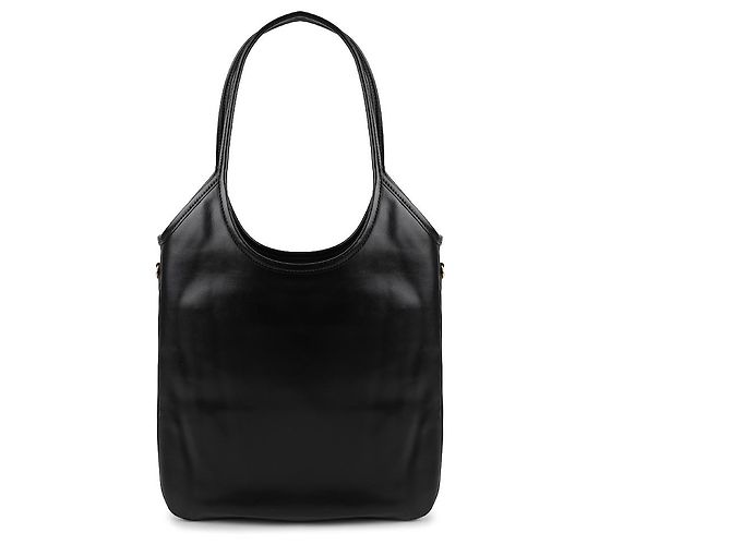 Miu Miu Leder-Tote-Bag Schwarz - Ansicht 5