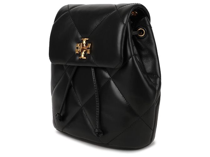 Tory Burch Mini mochila acolchoada Kira Diamond Preto - vista 4