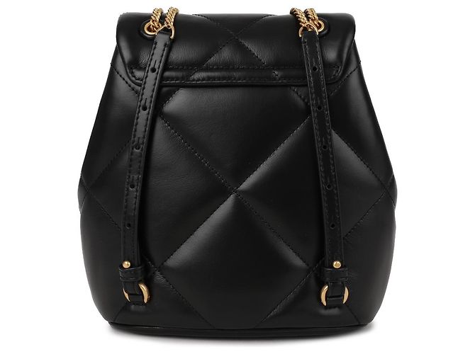 Tory Burch Mini mochila acolchoada Kira Diamond Preto - vista 5