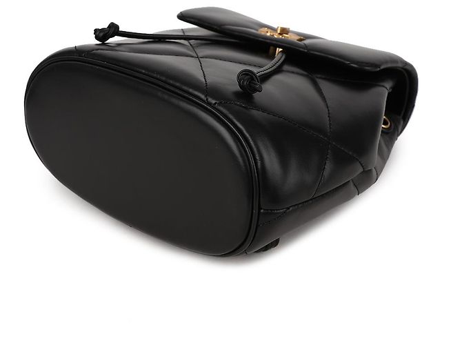 Tory Burch Mini mochila acolchoada Kira Diamond Preto - vista 6
