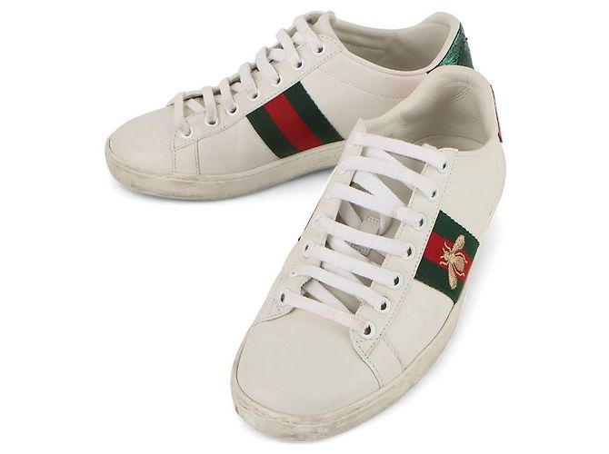 Gucci Zapatillas Ace Bee - vista 3