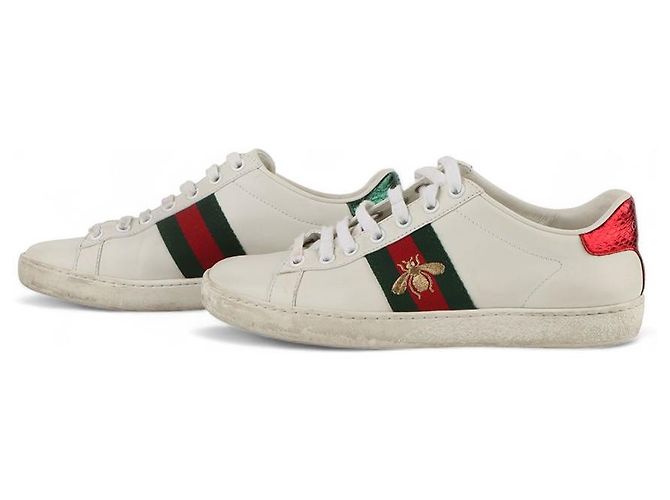 Gucci Zapatillas Ace Bee - vista 4