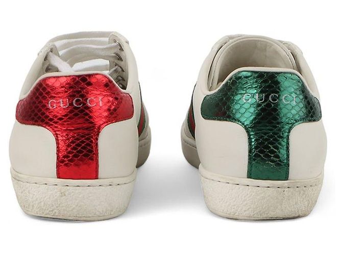 Gucci Zapatillas Ace Bee - vista 6