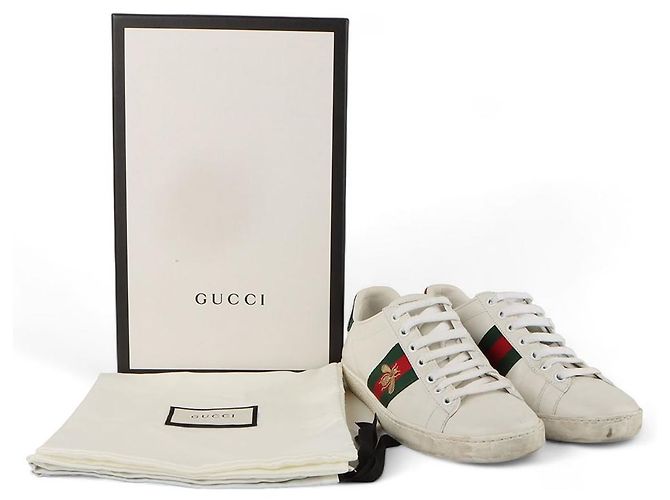 Gucci Zapatillas Ace Bee - vista 8