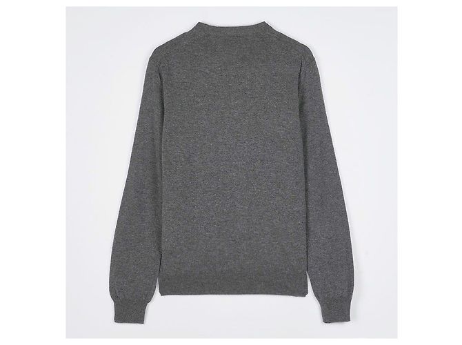 Comme Des Garcons Cardigã com Coração Dourado Marrom - vista 2
