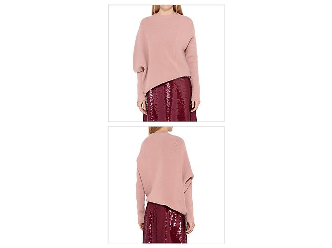 Stella Mc Cartney Asymmetrischer Rundhalsausschnitt Strick Rot - Ansicht 2