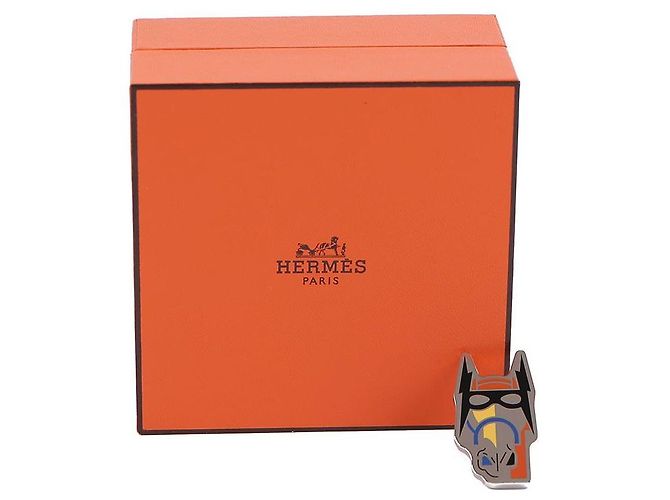 Hermès Cheval Masque Badge Silber - Ansicht 11