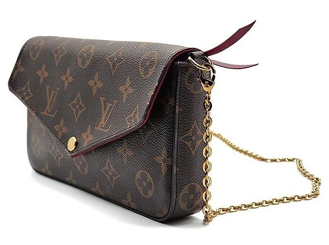 Louis Vuitton Pochette Felicie Monogram Nero - vista 2