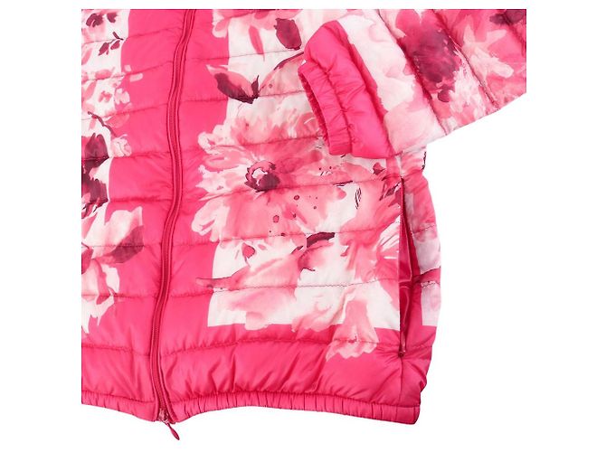 Leichte Steppjacke mit Blumenmuster Moncler ALISIA Größe Rot - Ansicht 5