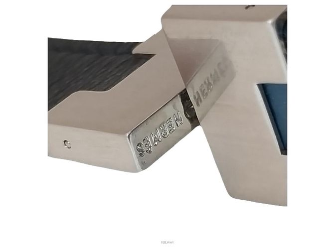 Hermès Pulsera de plata para mujer Azul - vista 2
