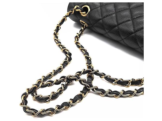 Chanel Caviar Classic Medium Nero - vista 5