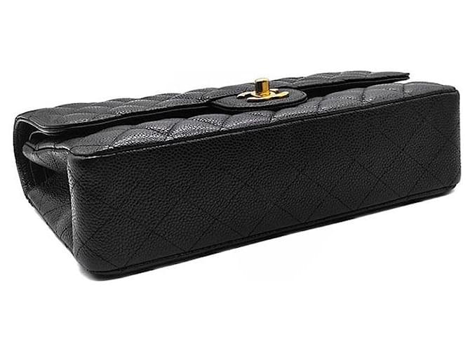 Chanel Caviar Classic Medium Nero - vista 7