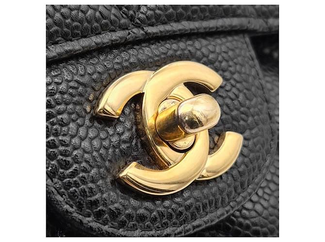 Chanel Caviar Classic Medium Nero - vista 8