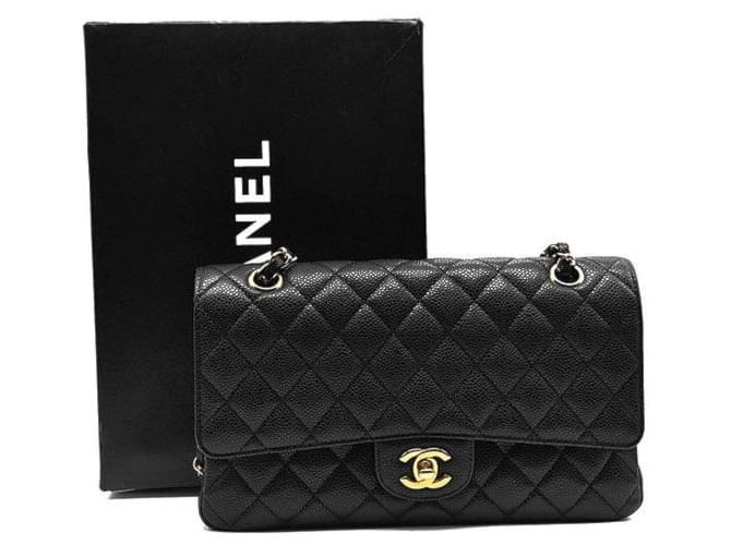 Chanel Caviar Classic Medium Nero - vista 9