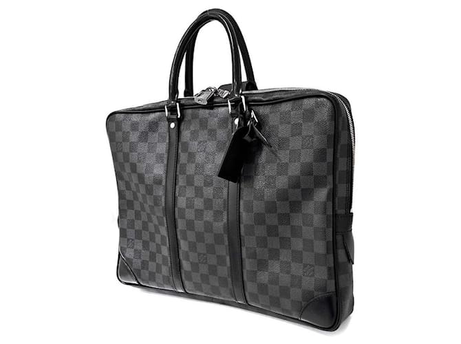 Louis Vuitton Valigetta porta documenti Graphite Marrone - vista 2