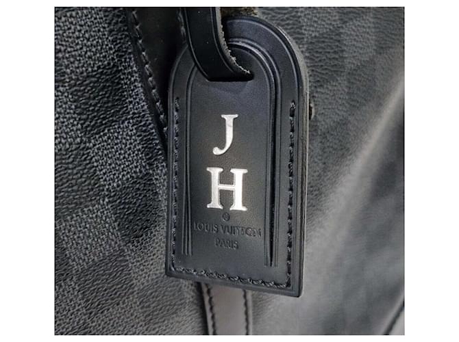Louis Vuitton Valigetta porta documenti Graphite Marrone - vista 7