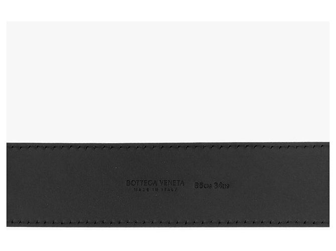 Bottega Veneta Intrecciato gefloertem Gürtel Schwarz - Ansicht 8