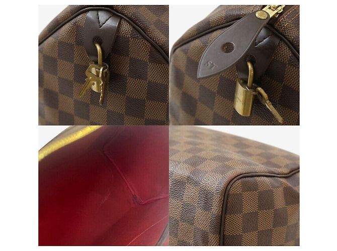 Louis Vuitton Speedy Damier Castaño - vista 7