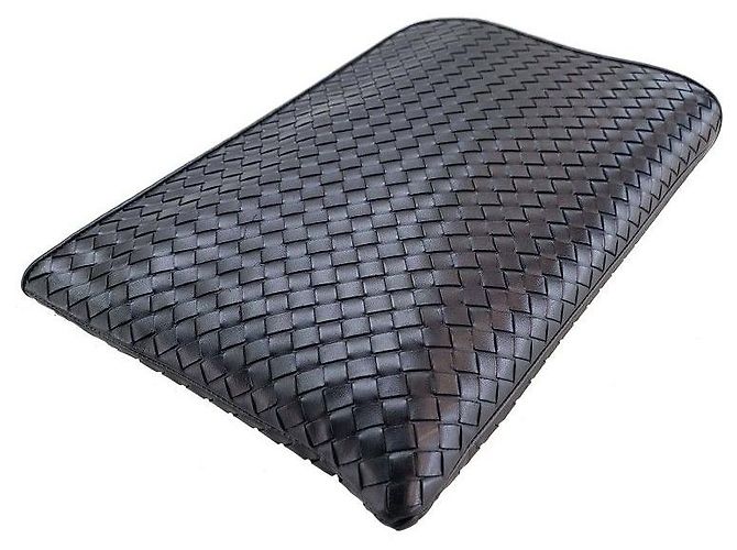 Bottega Veneta Clutch in rete Nero - vista 4