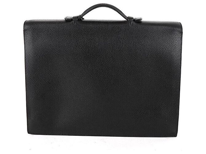 Hermès Saca de Pêche Black Gold Nero - vista 4