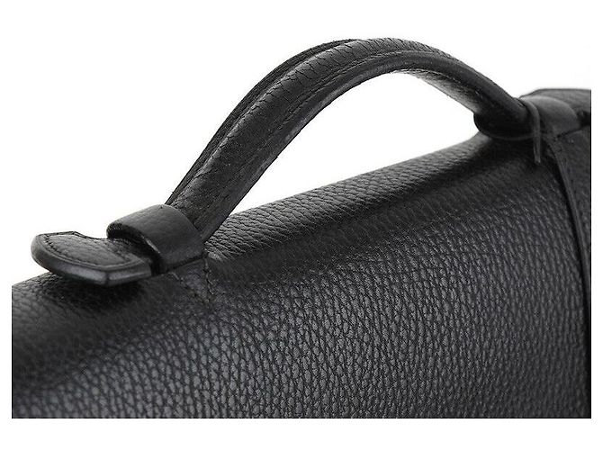 Hermès Saca de Pêche Black Gold Nero - vista 6