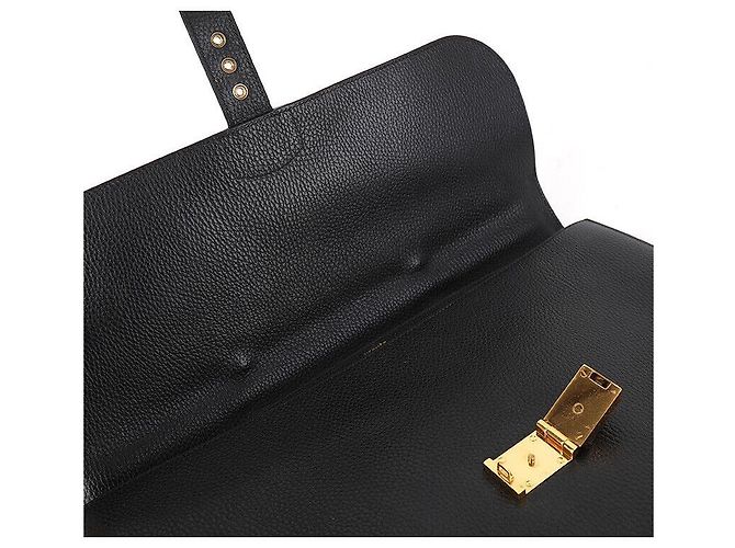Hermès Saca de Pêche Black Gold Nero - vista 7