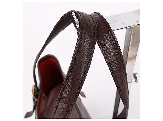 Louis Vuitton Borsa a Spalla Bucket Mare Damier Rosso - vista 6