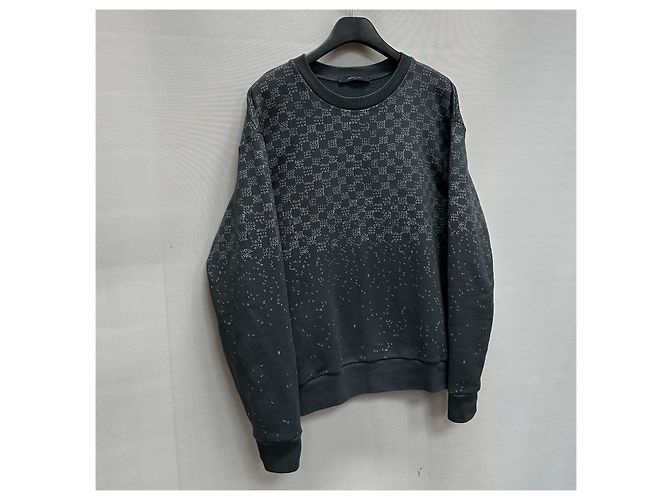 Louis Vuitton Felpa Damier Gradient Multicolore - vista 3