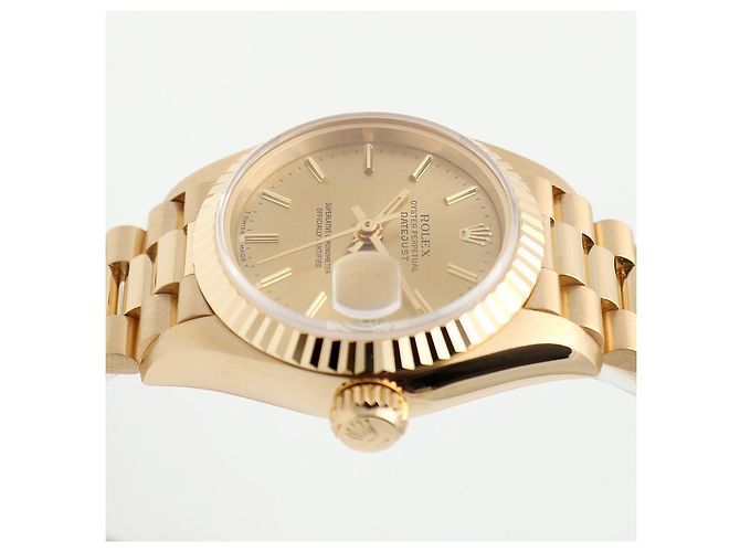 Rolex Lady Gold Datejust Small Index Golden - Ansicht 13