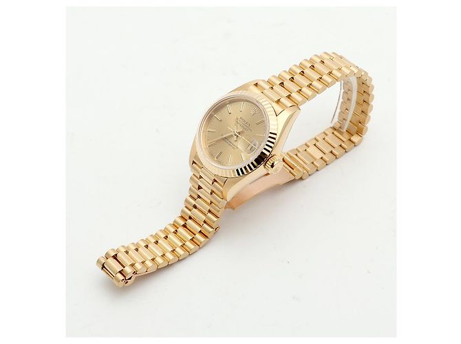 Rolex Lady Gold Datejust Small Index Golden - Ansicht 15