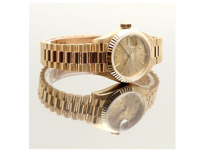 Rolex Lady Gold Datejust Small Index Golden - Ansicht 19
